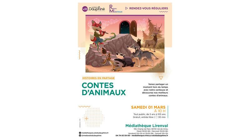 Histoires en partage : Contes d'animaux