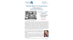 Jongkind en Dauphiné - Conférence : Claude Monet et l'exposition
