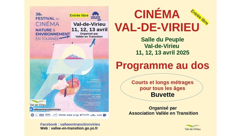 38ème Festival du Cinéma Nature & Environnement en tournée
