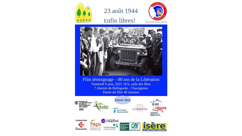 Film témoignage - 80 ans de la Libération