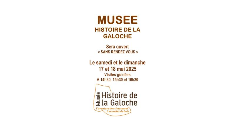 "Musées en Fêtes" du musée Histoire de la Galoche sera ouvert "sans rendez-vous"