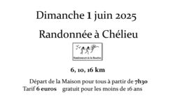 Randonnée à Chélieu
