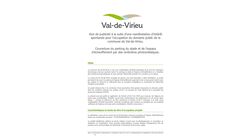 Avis de publicité à la suite d'une manifestation d'intérêt spontanée pour l'occupation du domaine public de la Commune de Val-de-Virieu.