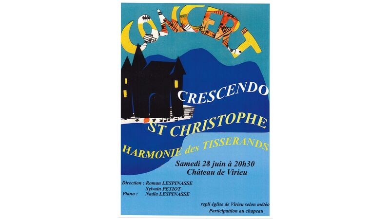Concert Crescendo - St Christophe - Harmonie des Tisserands