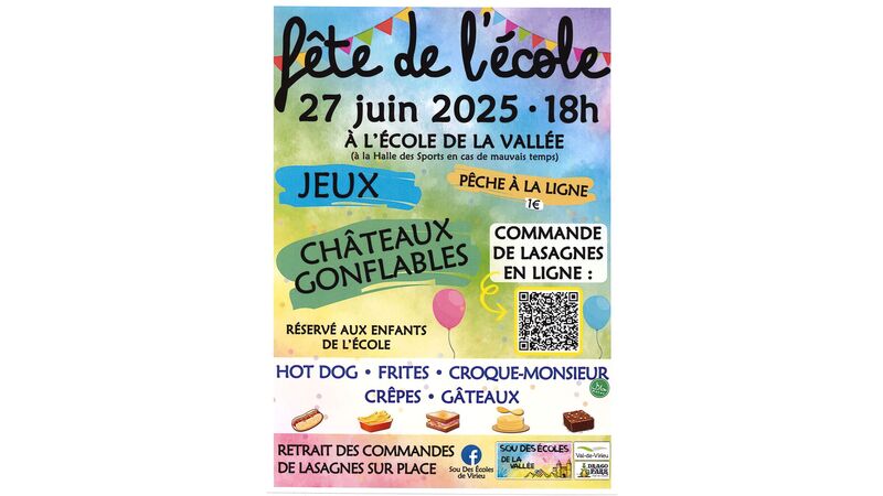 Fête de l'école