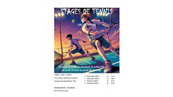 STAGES DE TENNIS