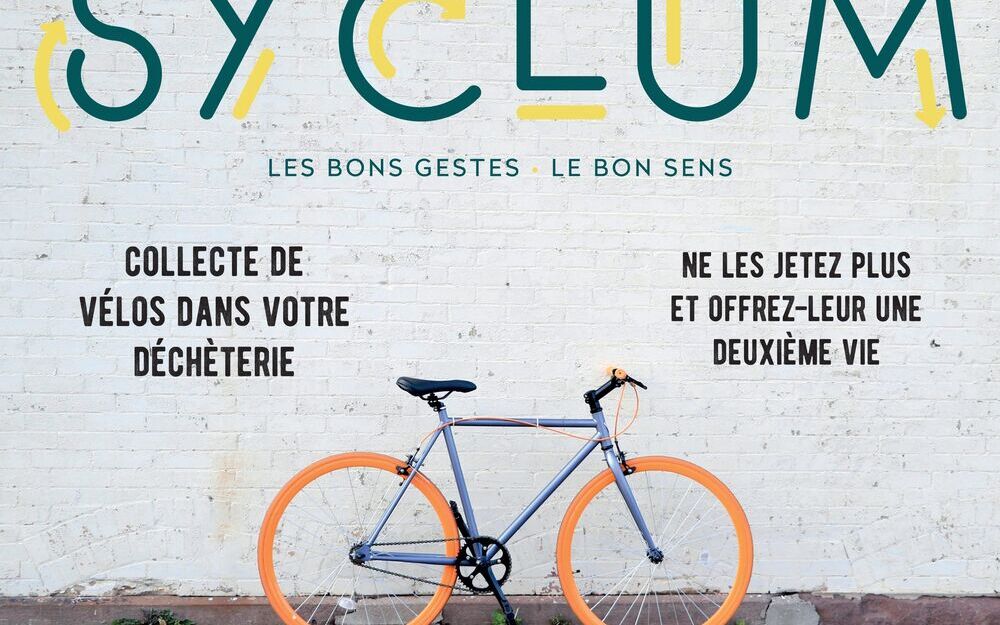 Collecte de vélos dans les déchèteries