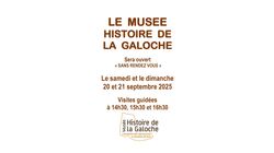 Le Musée histoire de la Galoche sera ouvert "sans rendez-vous"