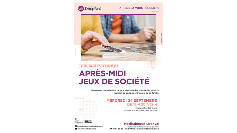 Le jeu dans tous ses états : après-midi jeux de société