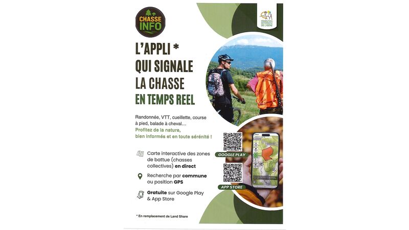 L'Appli qui signale la chasse en temps réel