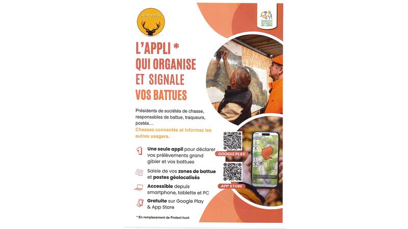 L'Appli qui organise et signale vos battues