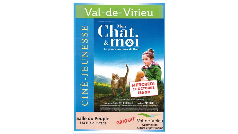 Ciné-Jeunesse : Mon Chat & moi - La grande aventure de Rroû