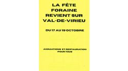 La fête foraine revient sur Val-de-Virieu