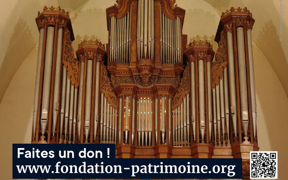 Aidez-nous à restaurer l'orgue de l'église Saint-Pierre et Saint-Paul de Val-de-Virieu