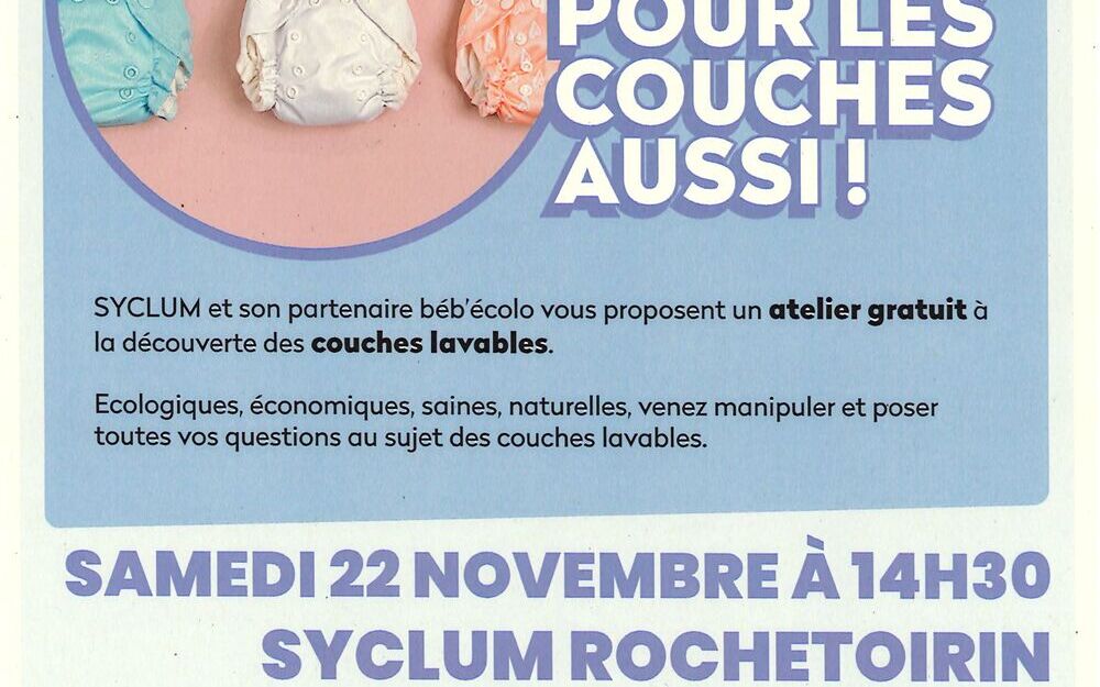 Zéro déchets pour les couches aussi !