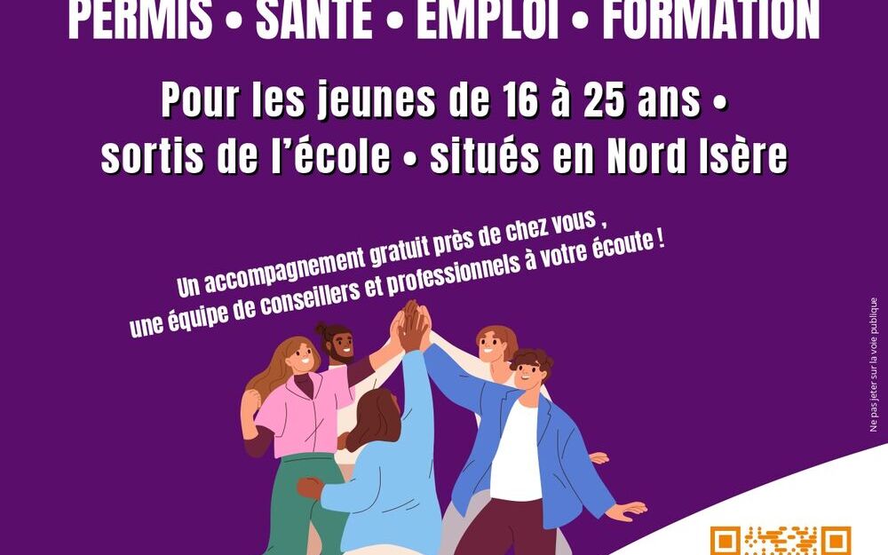 Permis, santé, emploi, formation : un accompagnement gratuit près de chez vous, une équipe de conseillers et professionnels à votre écoute ! Permis, santé, emploi, formation : un accompagnement gratuit près de chez vous, une équipe de conseillers et professionnels à votre écoute !