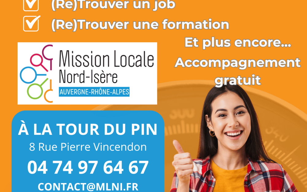 Mission Locale Nord-Isère : une seule adresse pour tous vos projets ! Mission Locale Nord-Isère : une seule adresse pour tous vos projets !