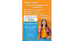 Mission Locale Nord-Isère : une seule adresse pour tous vos projets ! Mission Locale Nord-Isère : une seule adresse pour tous vos projets !