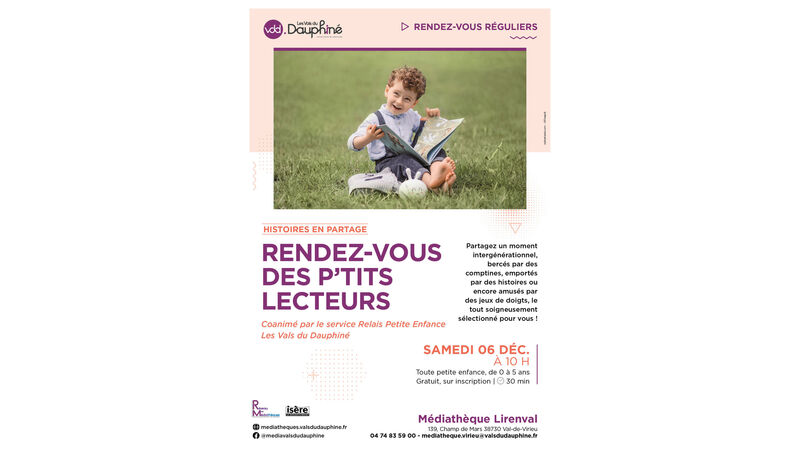 Histoires en partage : Rendez-vous des P'tits Lecteurs
