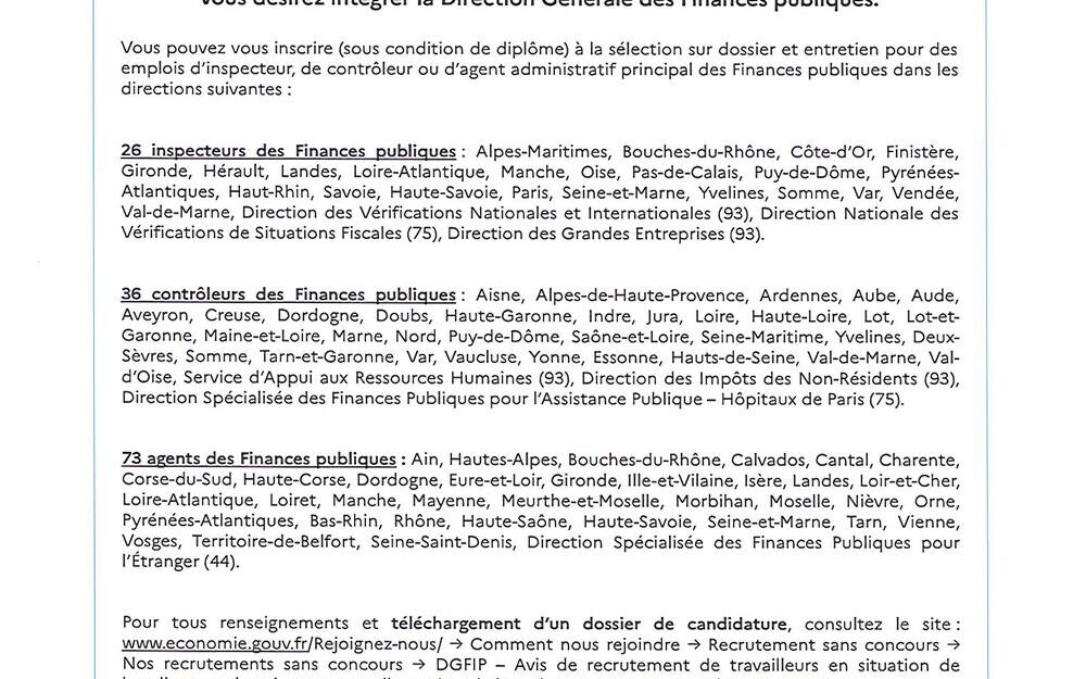 Recrutement par voie contractuelle de travailleurs en situation de handicap