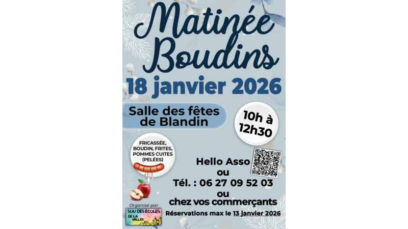 Boudin Sou des écoles Boudin Sou des écoles