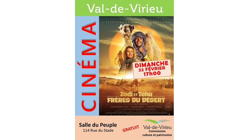 Cinéma - Zodi et Téhu, frères du désert Cinéma - Zodi et Téhu, frères du désert