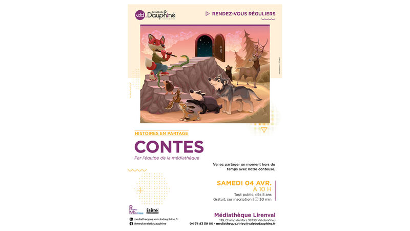 Contes à la Médiathèque
