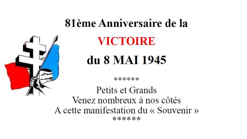 Commémoration du 8 mai