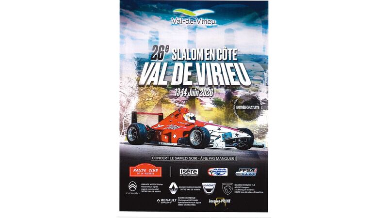 26ème Slalom en côte Val-de-Virieu