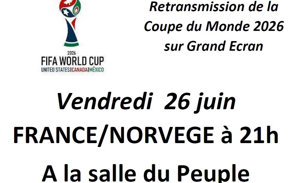 Retransmission Coupe du Monde