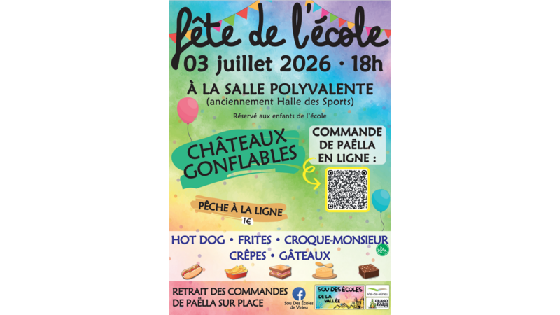 Fête de l'école ! Fête de l'école !