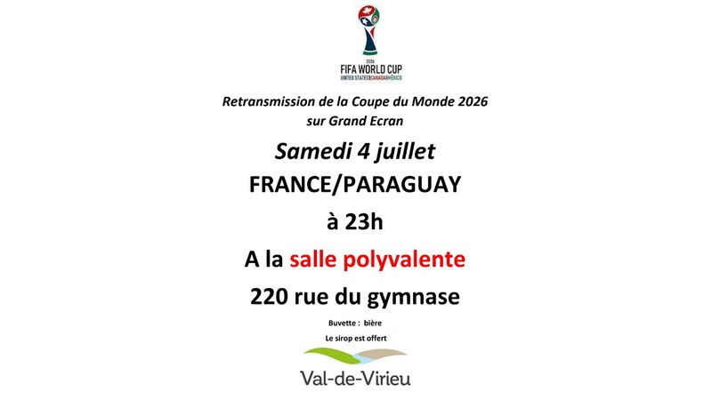 Retransmission coupe du monde