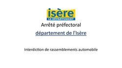 Arrêté préfectoral interdiction de rassemblements automobiles Arrêté préfectoral interdiction de rassemblements automobiles