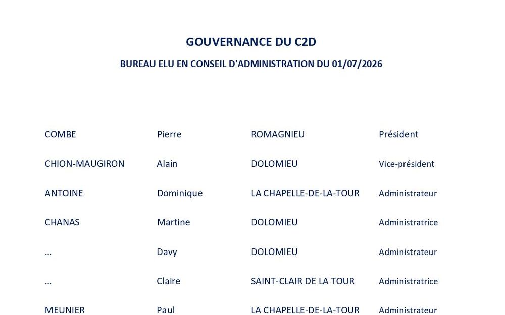 Conseil de développement des Vals du Dauphiné