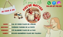 Camion Pizza - PIZZ'DE MATTEO De père en fille