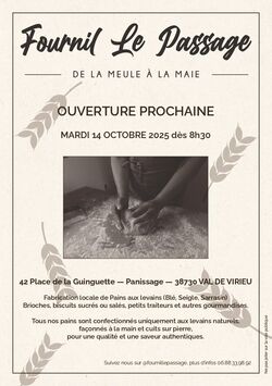 FOURNIL LE PASSAGE - De la Meule à la Maie