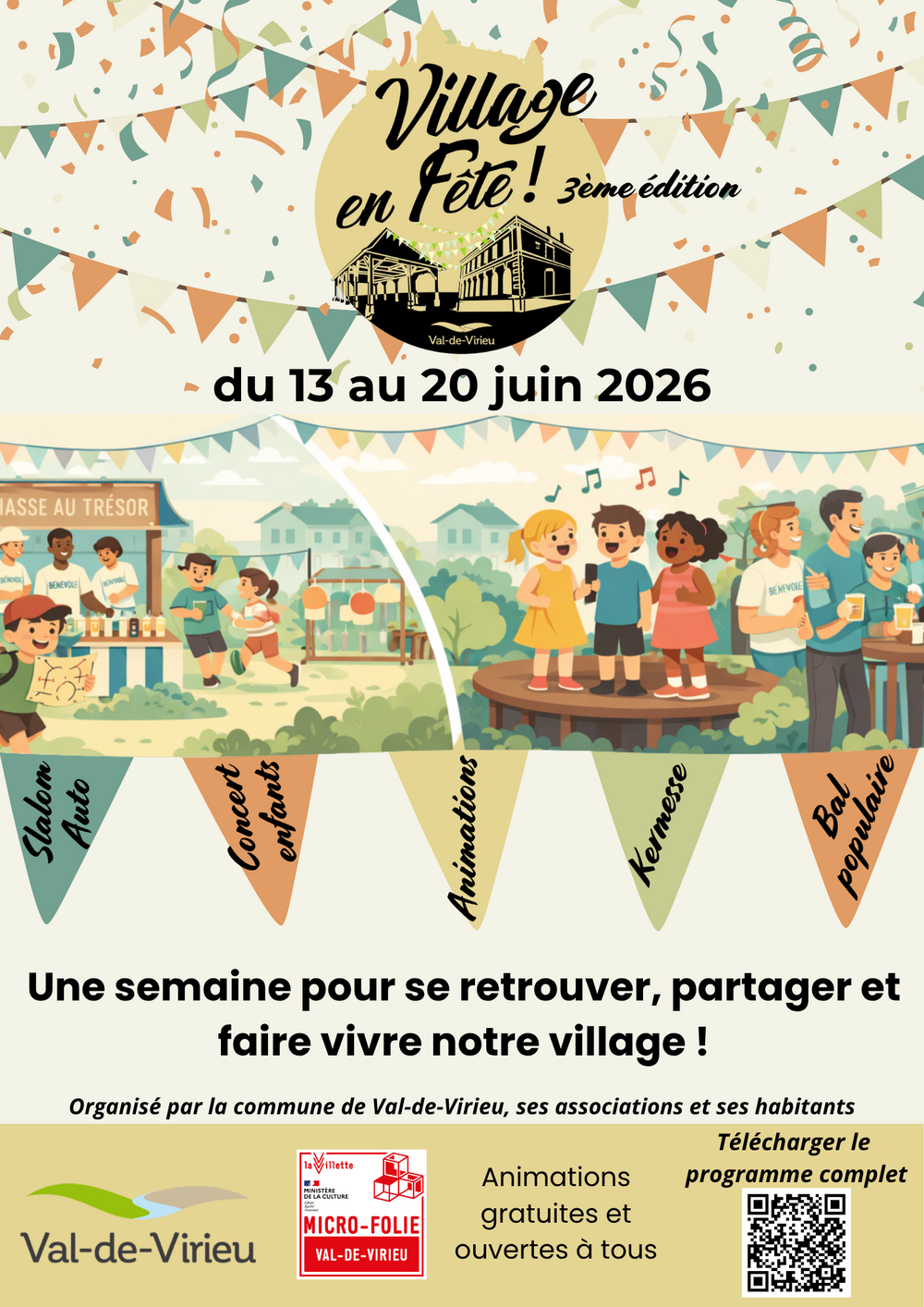 Commune > Affiche Village en fête